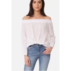 Rag & Bone Drew Off the Shoulder White Top size XSmall